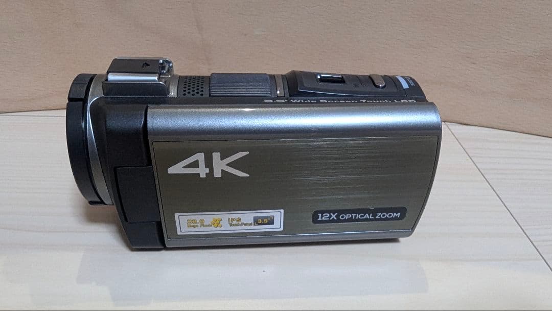 KEIYO 光学ズーム搭載4Kビデオカメラ AN-S101