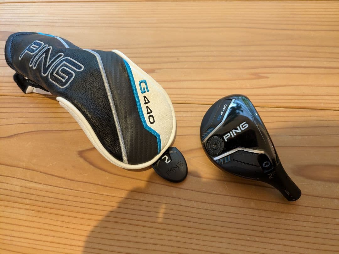 送料無料！美品　PING G440 2番　17°　ヘッドのみ ヘッドカバー付き