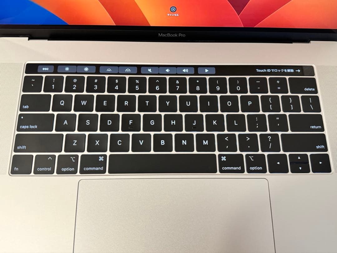 MacBookPro 15 2018 32GB 1TB シルバー USキー