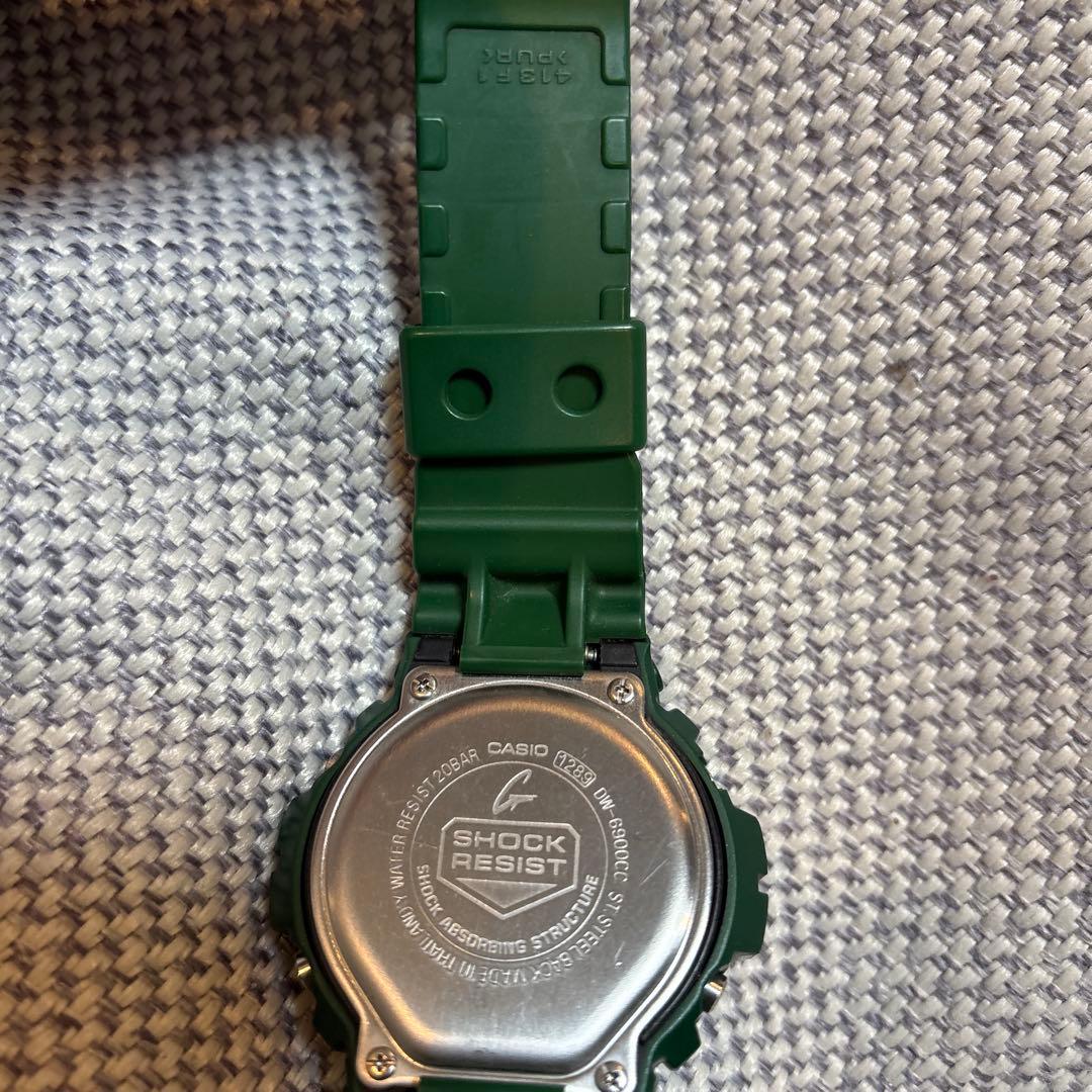 gショック dw-6900 クレイジーカラー　グリーン