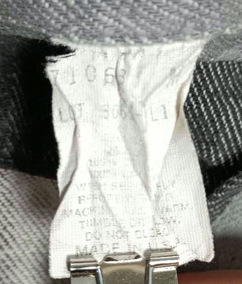 90s FIVE BROTHER ファイブブラザー ネルシャツ USA製 グレー