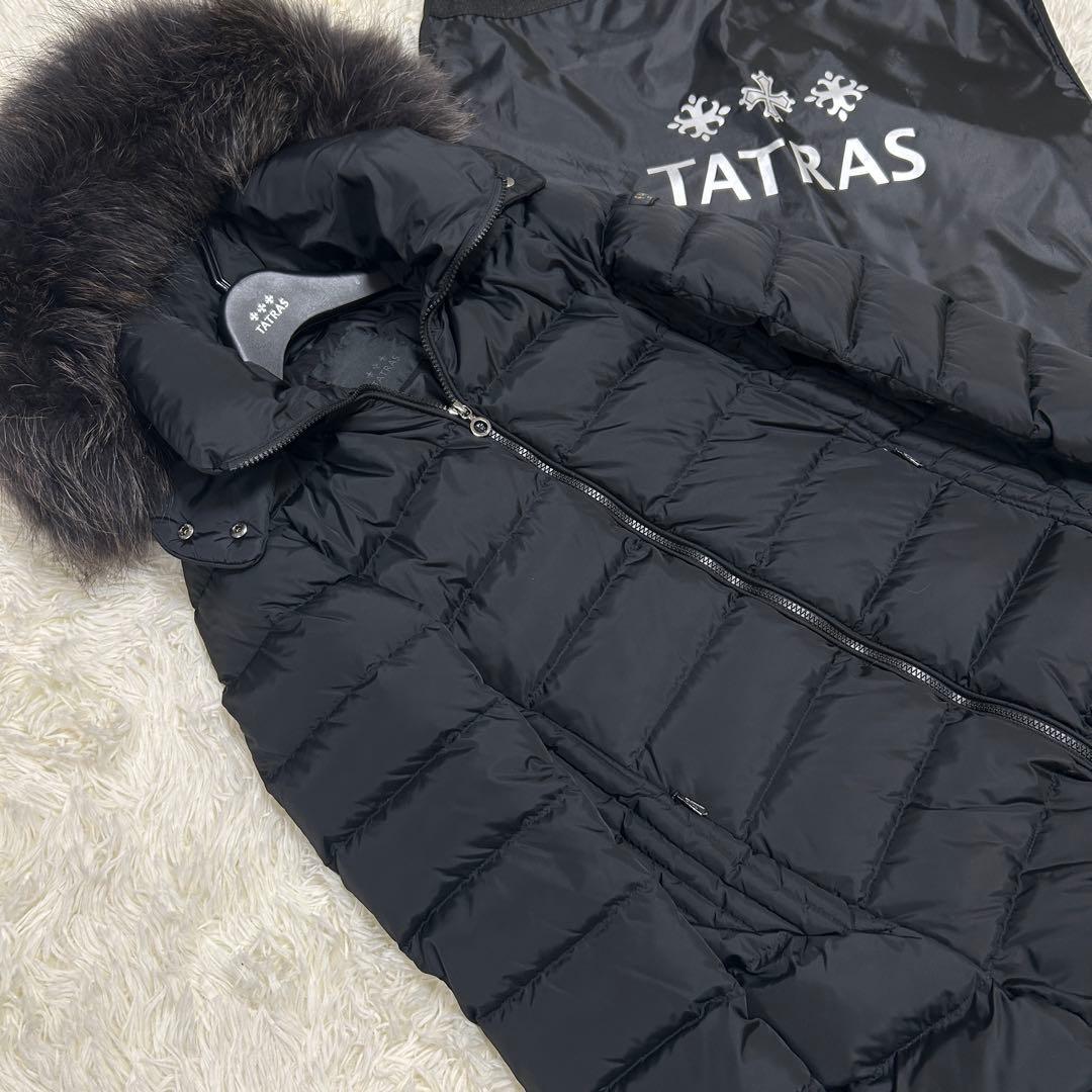 【未使用級】21AW タトラス SARMA ダウンコート ブラック 02 M