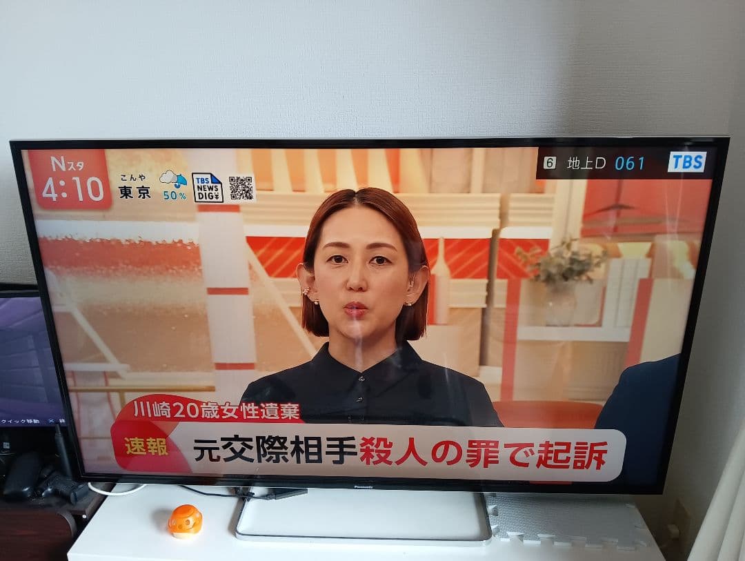 パナソニック・58V型・TH-58AX800F・地上・液晶テレビ 2015年製