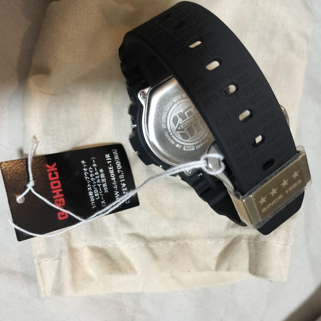 CASIO G-SHOCK Gショック DW-6640RE-1JR 40th