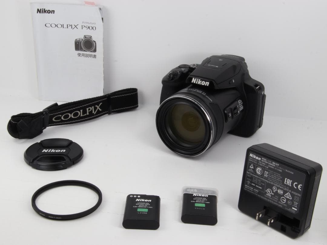 Nikon COOLPIX P900 83倍ズームとHD動画撮影 ニコンコンデジ