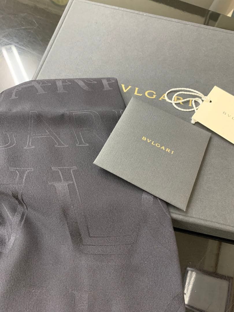 unisex　ＢＶＬＧＡＲＩストール　ブラック