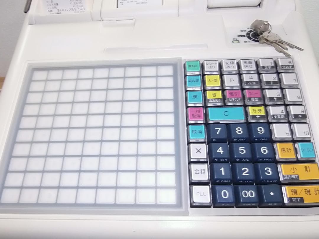 設定無料現行機種東芝テックかなめくり機能レジスター FS-3055　250626