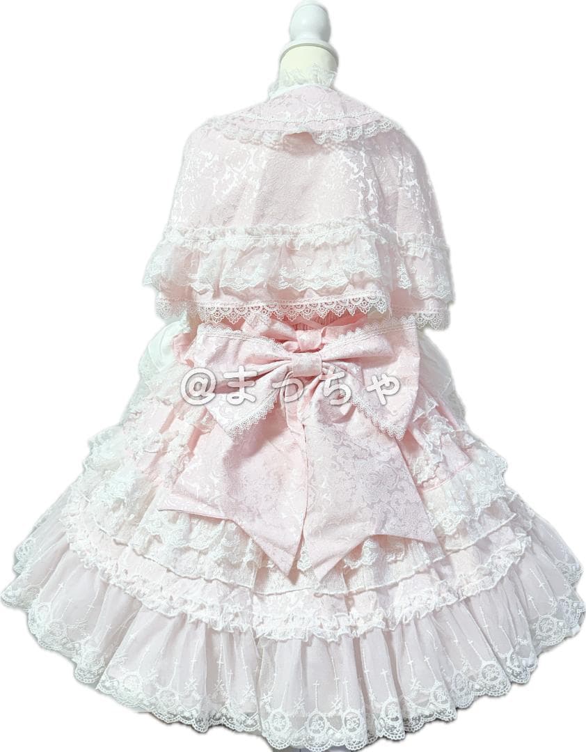 【Han Girl】Love and Heart ロリィタドレスセット ピンク
