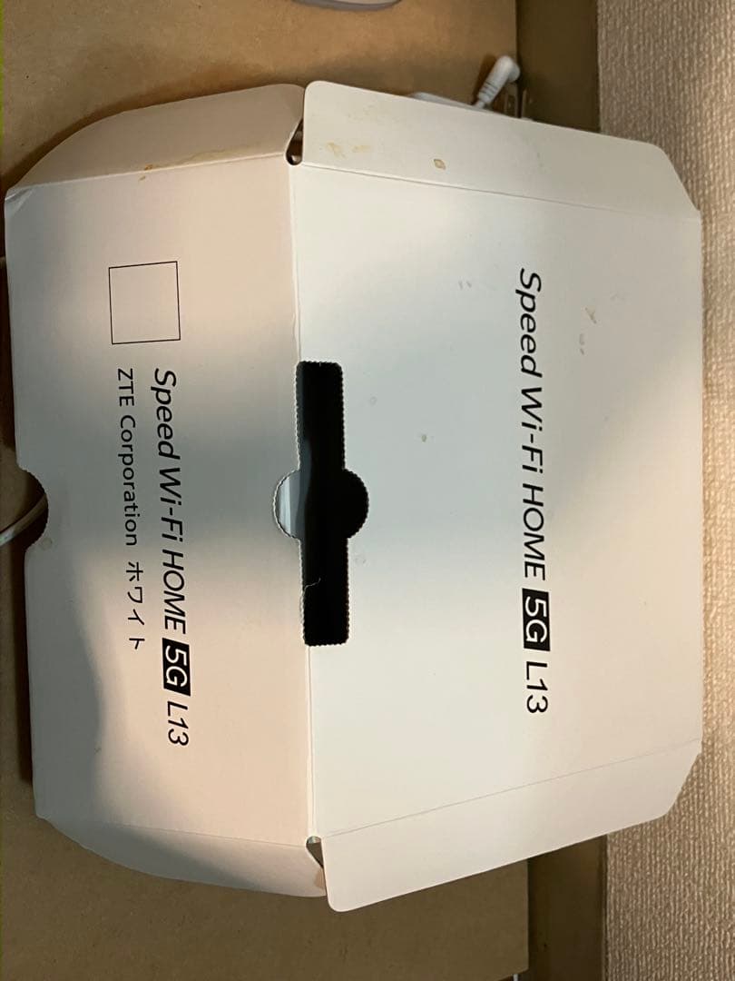 箱ありSpeed Wi-Fi  5G L13 ZTR02 動作確認済み