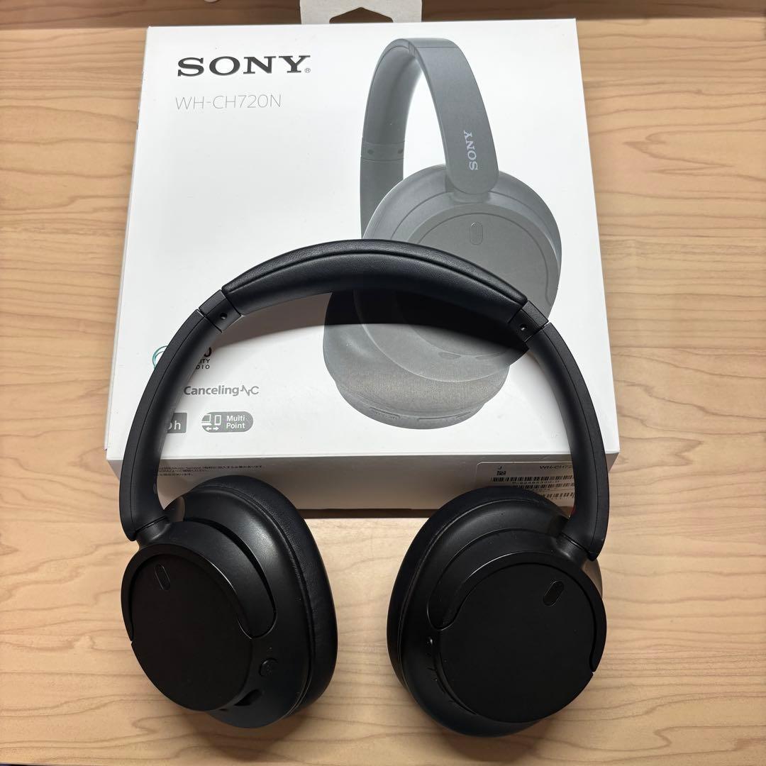 【美品】 SONY WH-CH720N ブラック