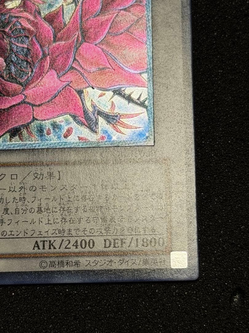 【超極美品〜完美品級】ブラックローズドラゴン レリーフ 深掘り，5つ目