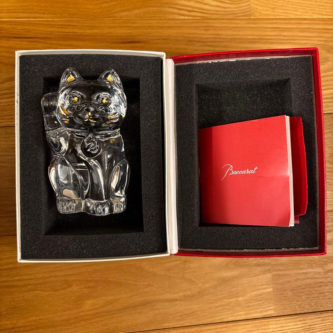 Baccarat バカラ 招き猫sサイズ