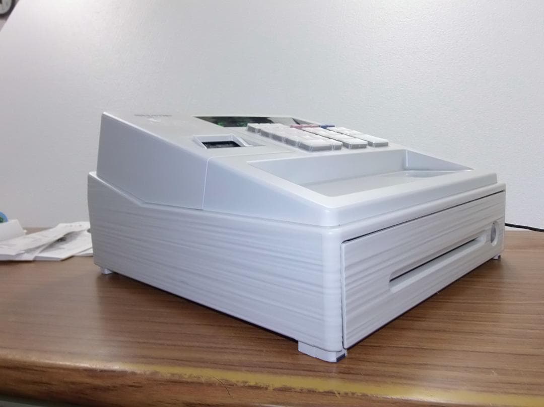 SHARP XE-A147-W電子レジスター2021年製店名設定無料240423