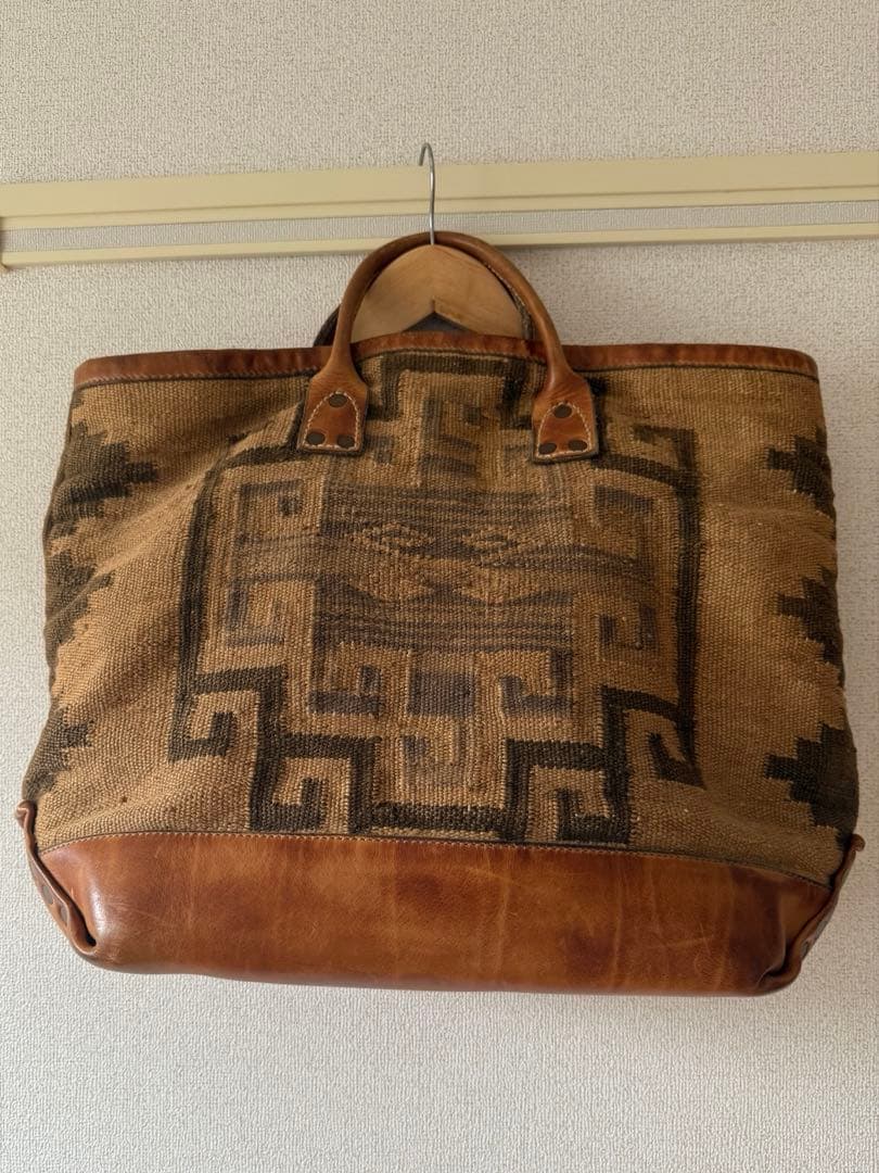 イサム【希少】RRL NATIVE TOTE BAG名作 ラグバッグ