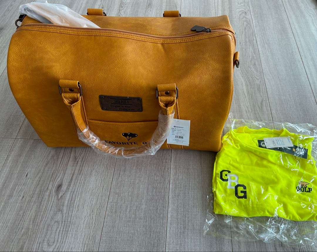 SHERIFF ゴルフ ボストンバッグ、GB GOLFウェア