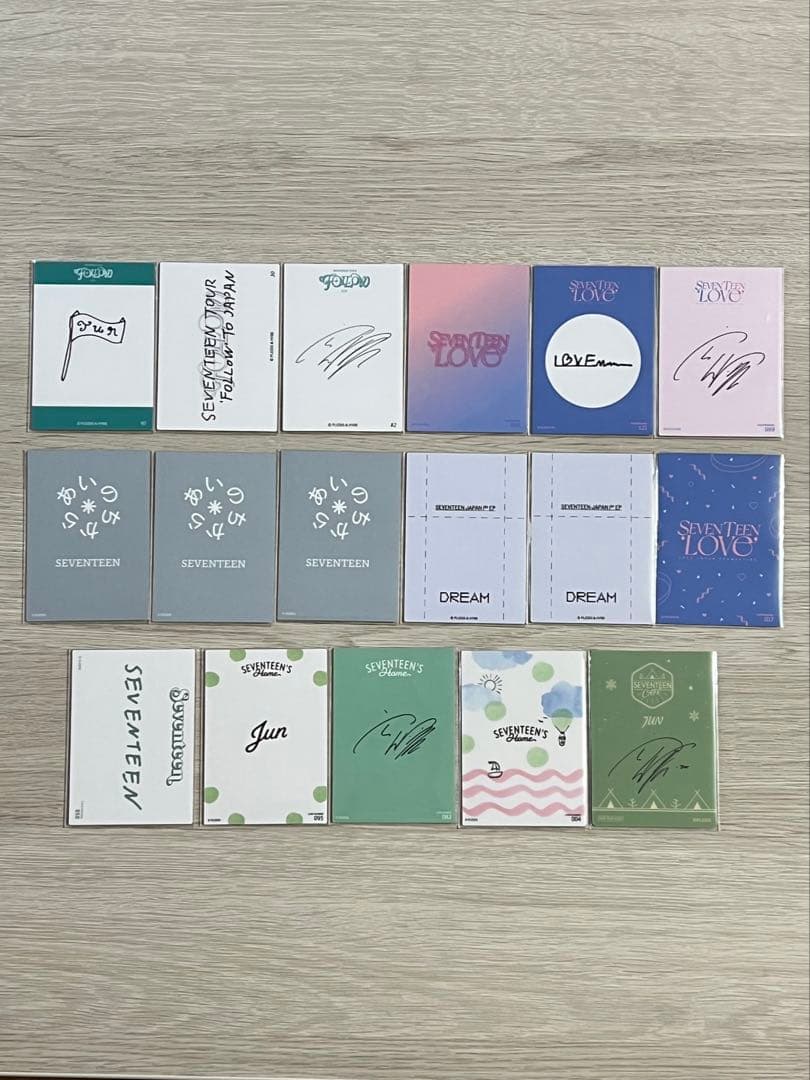 SEVENTEEN ジュン　セット　まとめ売り