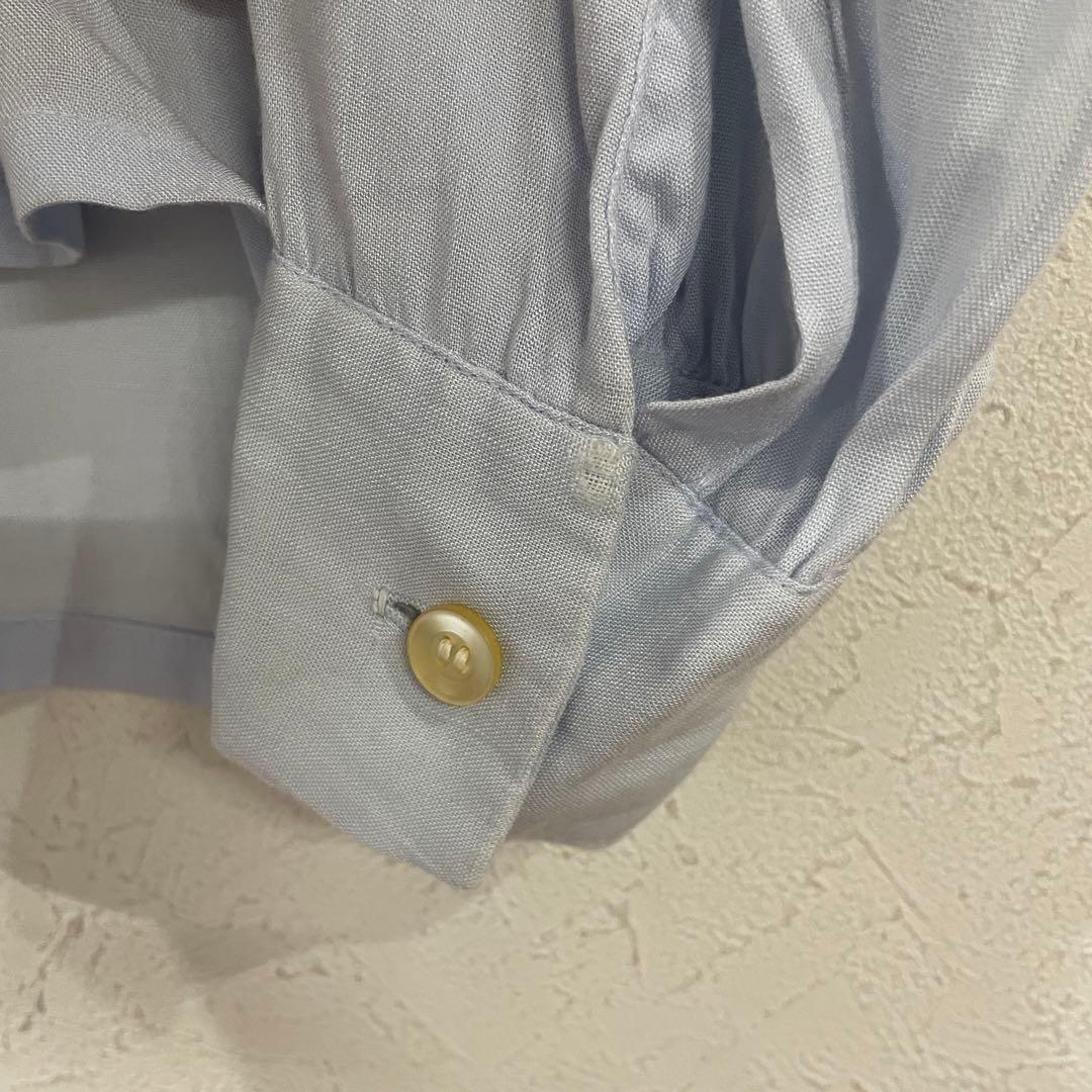 ビンテージ　50s　marlboro　オープンカラー　レーヨン　刺繍　長袖シャツ