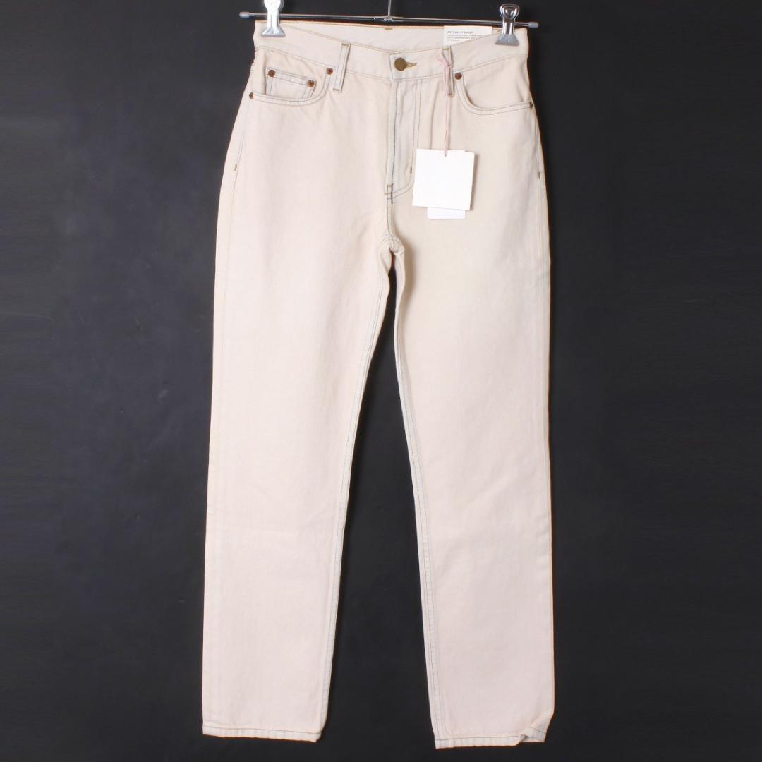 新品 B SIDES OVERDYE DENIM テーパード デニムパンツ