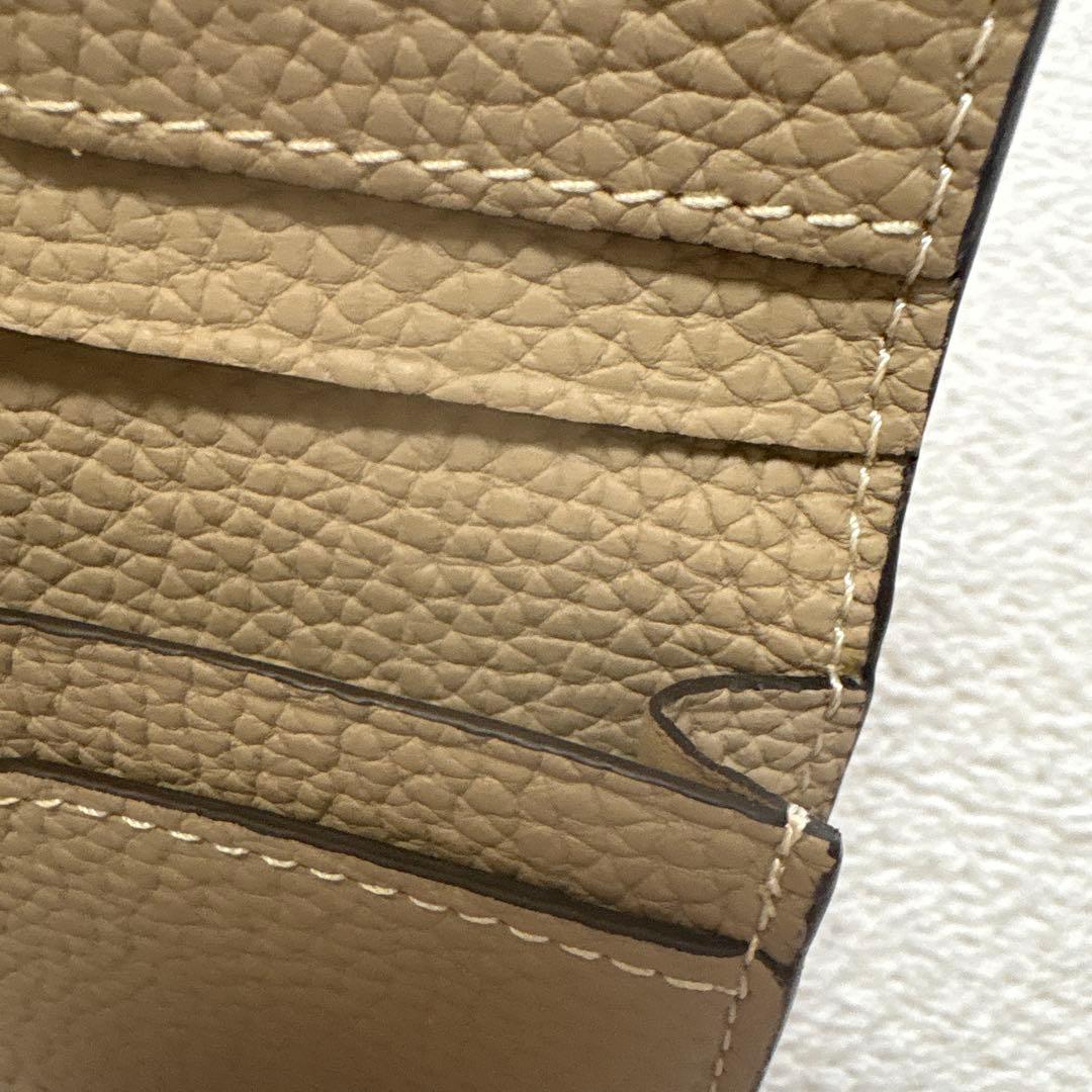 【超美品】ボナベンチュラ　ビジネスカードケース シュリンクレザー