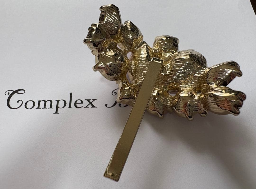 【新品未使用】Complex Biz クリスタルブライト ポニーフック