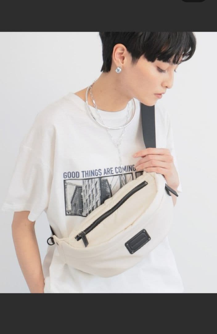 BARNYARDSTORM / キレイめボディバッグ2【撥水】ホワイト