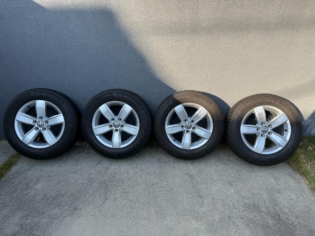 VW純正ホイール　ミシュラン X-ICE3+　 スタッドレス　215/60R16