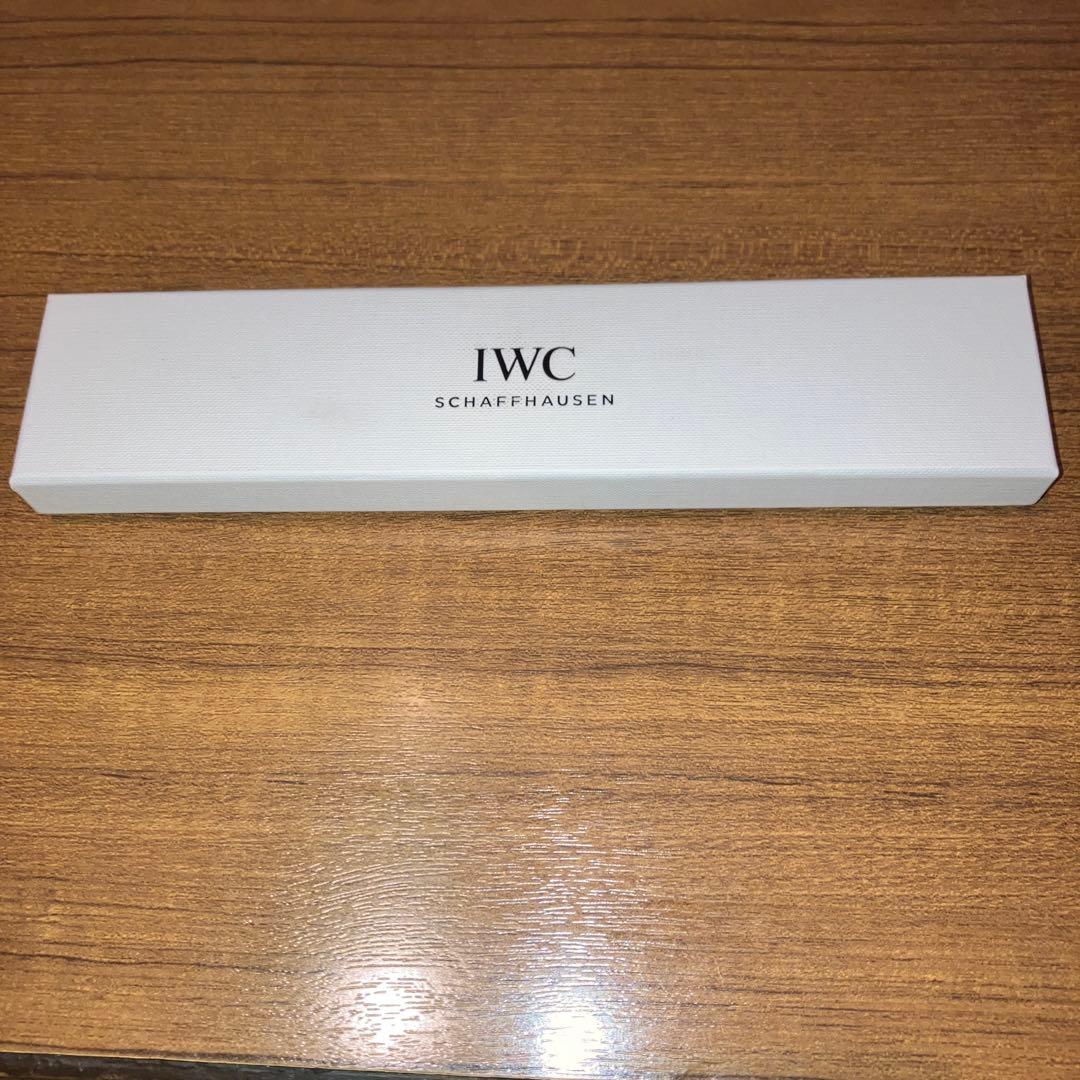 IWC ポルトギーゼ 時計革バンド 純正 ブラック 20mm ケース付き