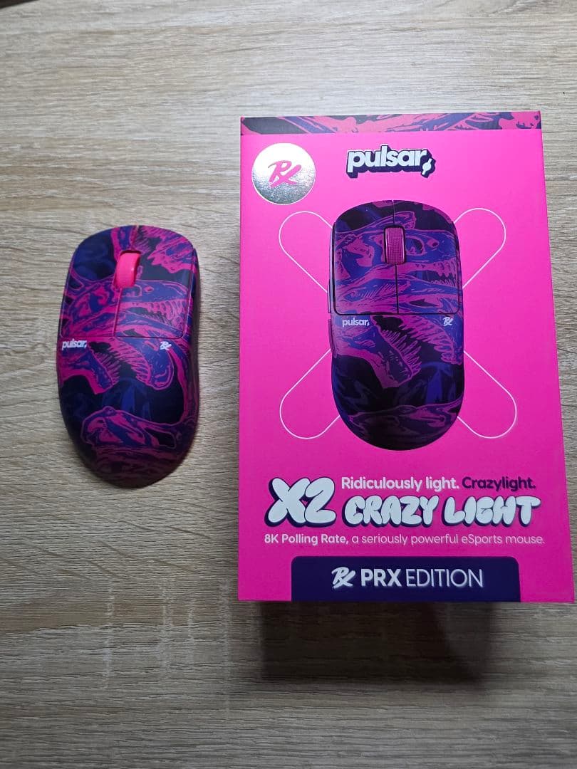 マウス・トラックボール pulsar X2 CRAZY LIGHT PRX EDITION