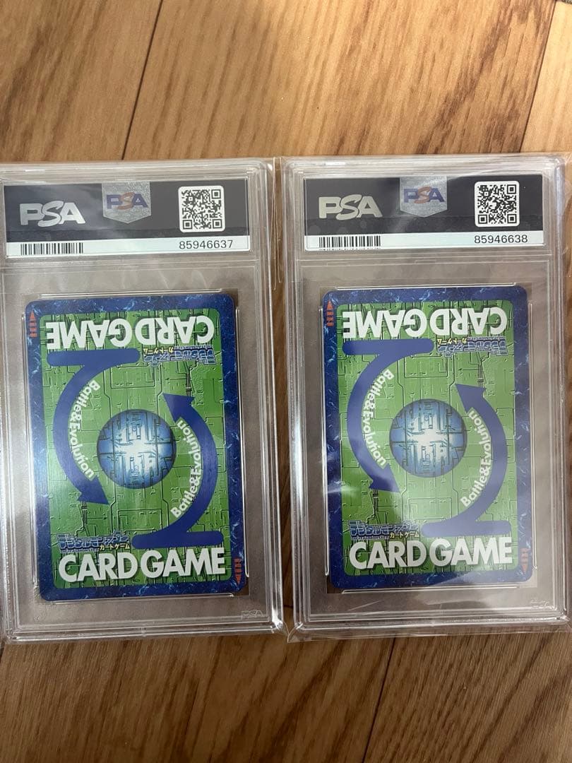 旧デジモンカード　ルーチェモンフォールダウンモード　psa8 psa9 セット