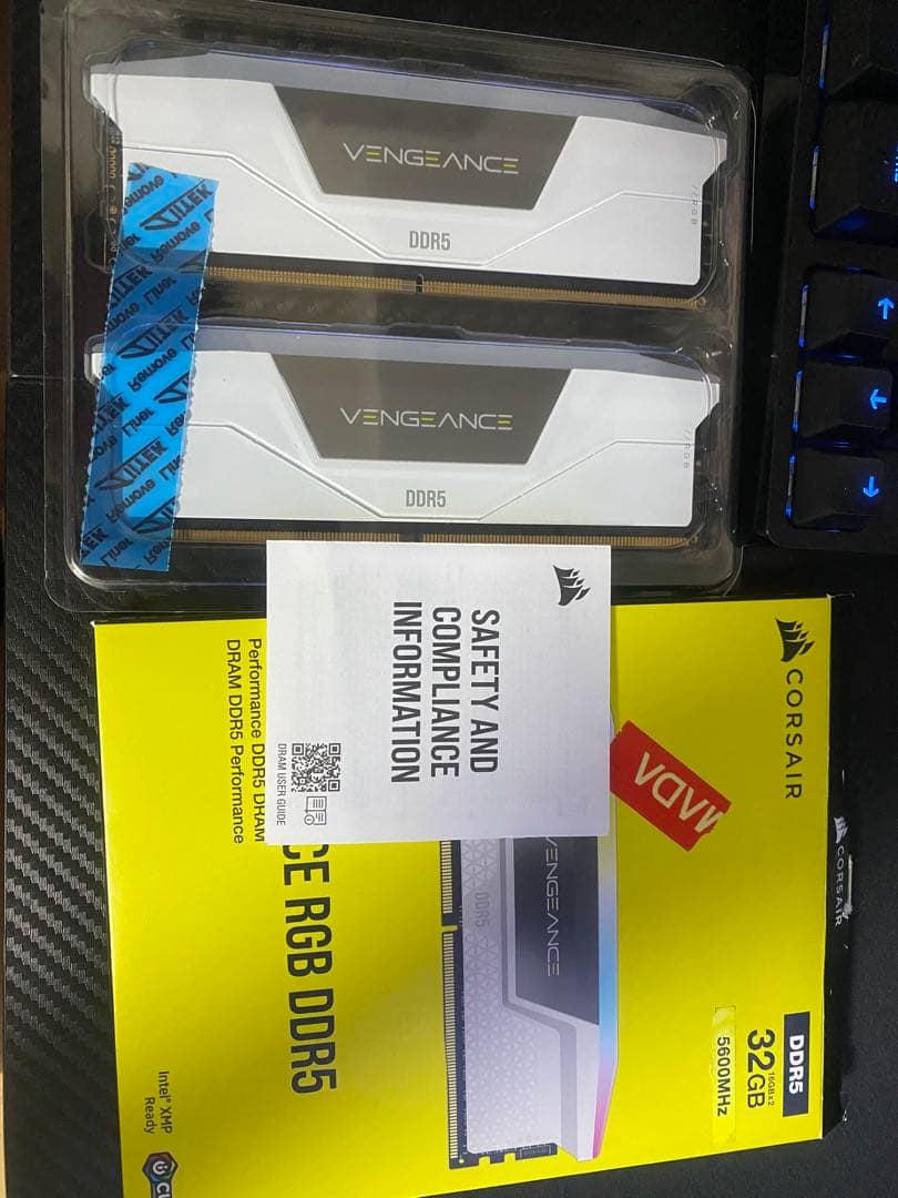 Corsair DDR5 32GB(16GB×2) 5600MHz RGB