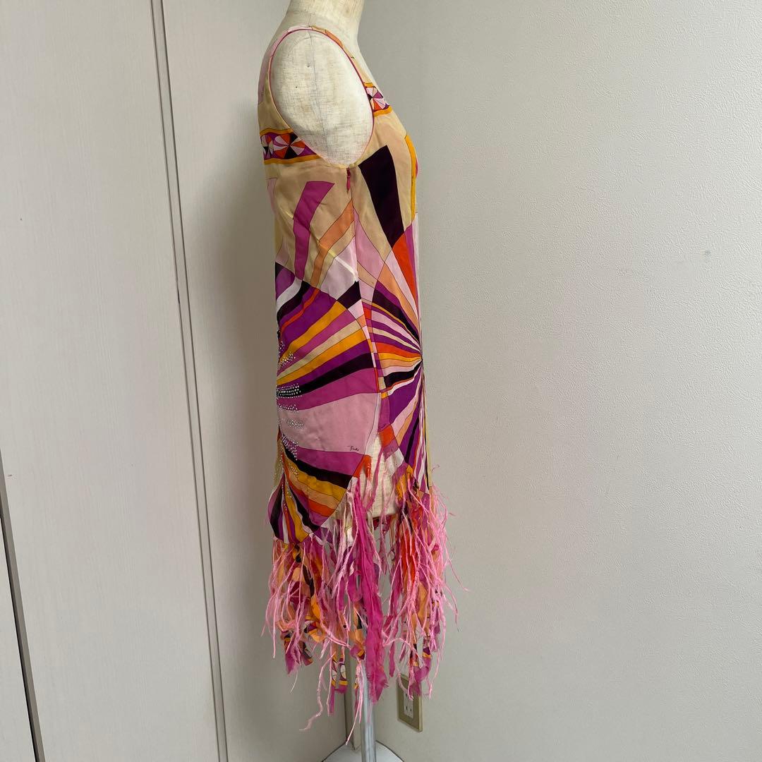 Emilio Pucci（エミリオ・プッチ）ノースリーブミニワンピース