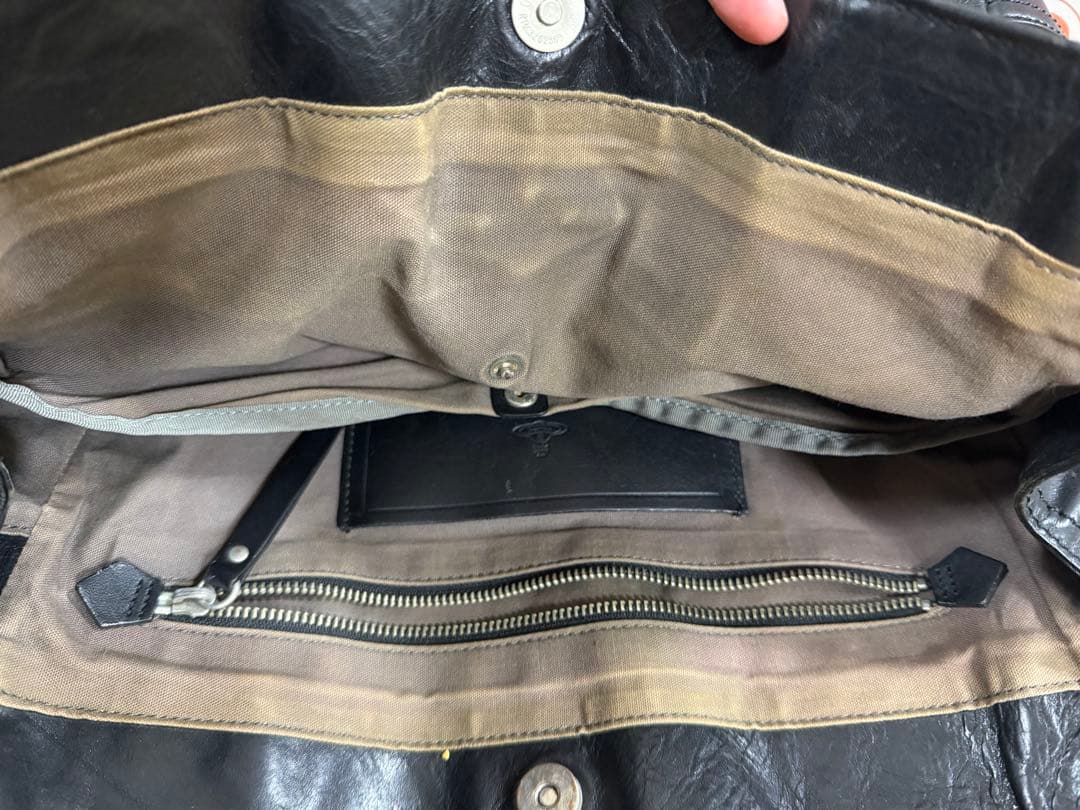 ヴィヴィアンウエストウッド ブラック　レザー　トートバッグ