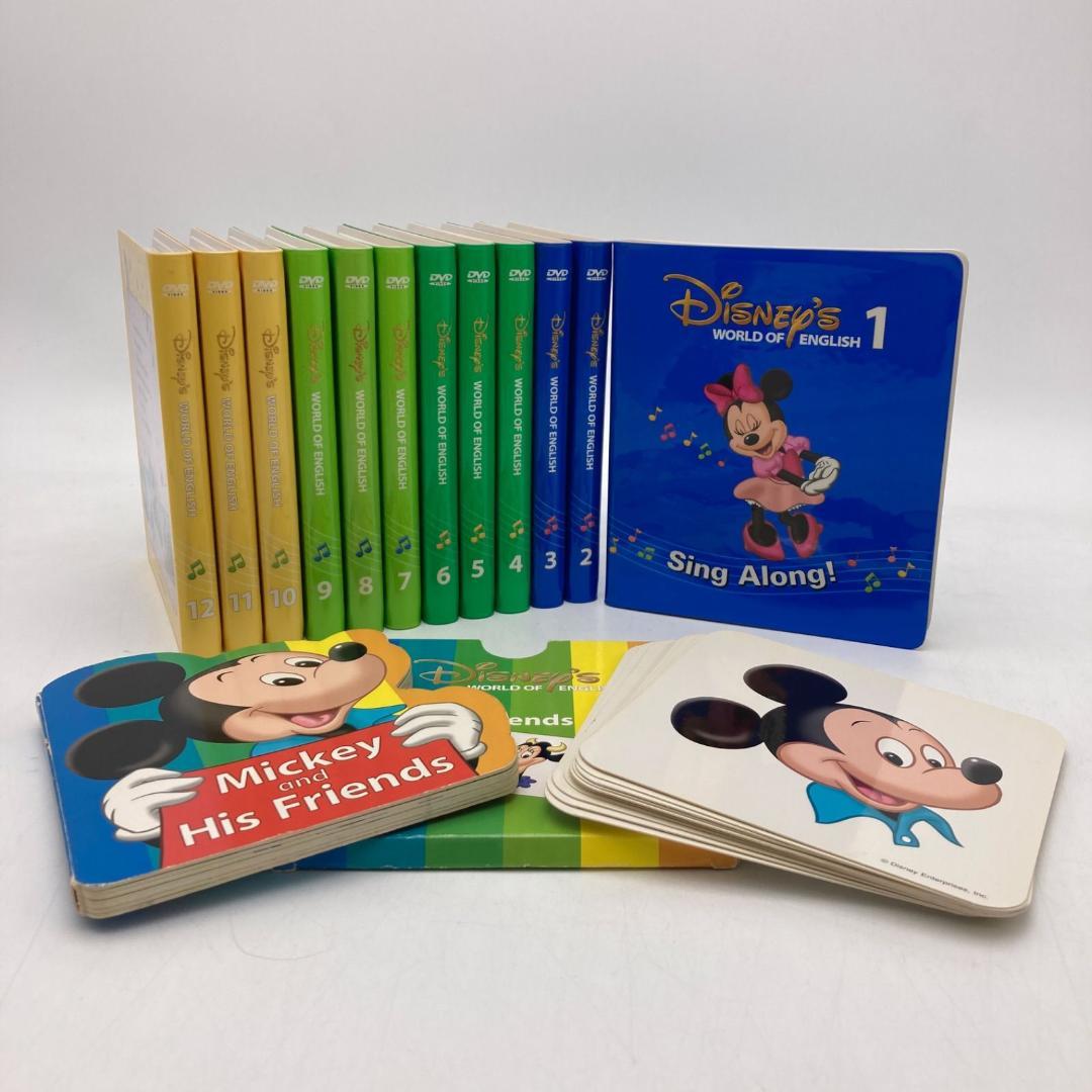 シングアロングDVD12枚　旧子役　ディズニー英語システム　DWE　904606