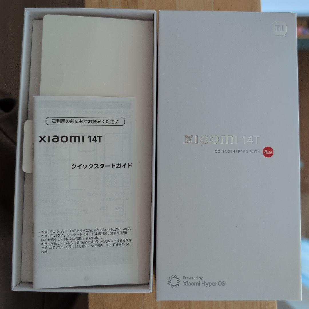 Xiaomi14T チタングレー　 スマートフォン 本体 シルバー