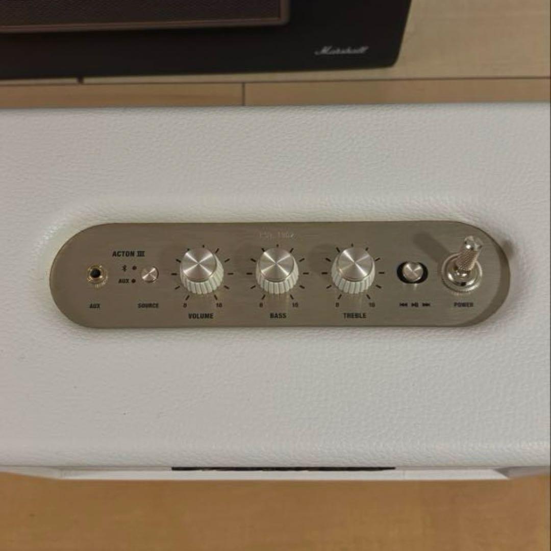 【美品】Marshall ACTONⅢ CREAM