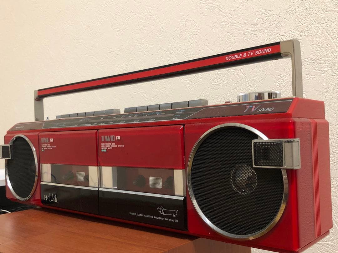 SANYO MR-WU4L ラジカセ ラジオ動作確認済　カセットテープ不良