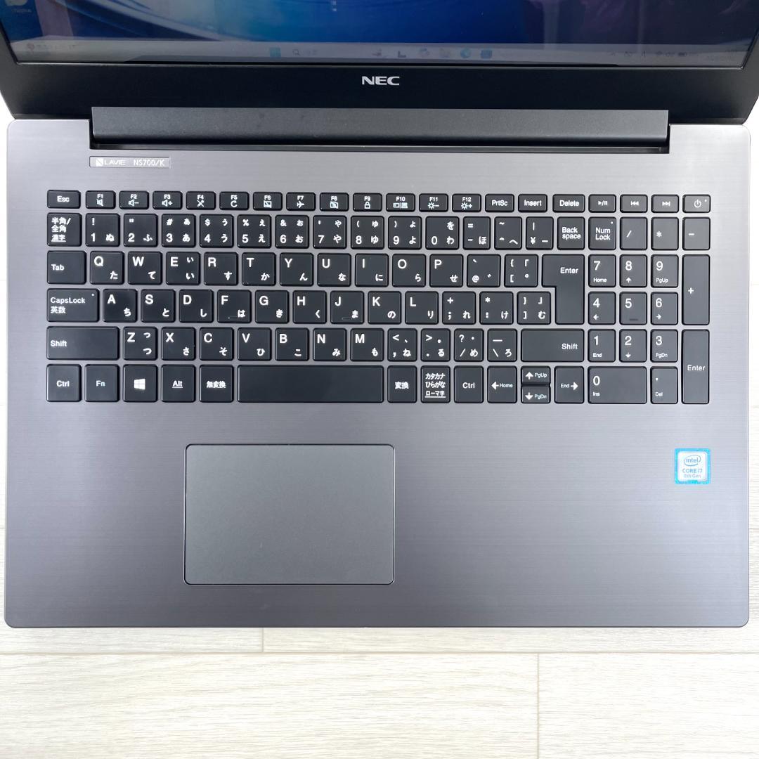NEC LAVIE 第8世代 i7 SSD512GB 8GB ノートパソコン