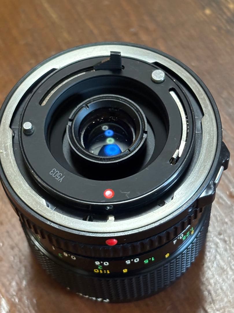 DJCanon F-1 一眼レフカメラ28mmレンズ付き