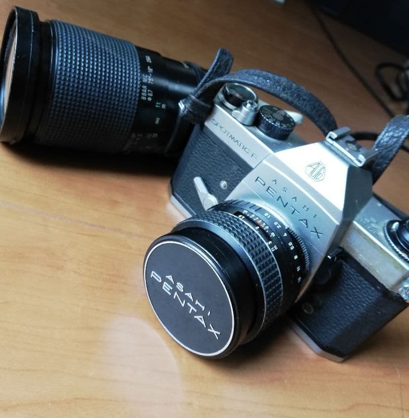 望遠レンズ　フィルムカメラ