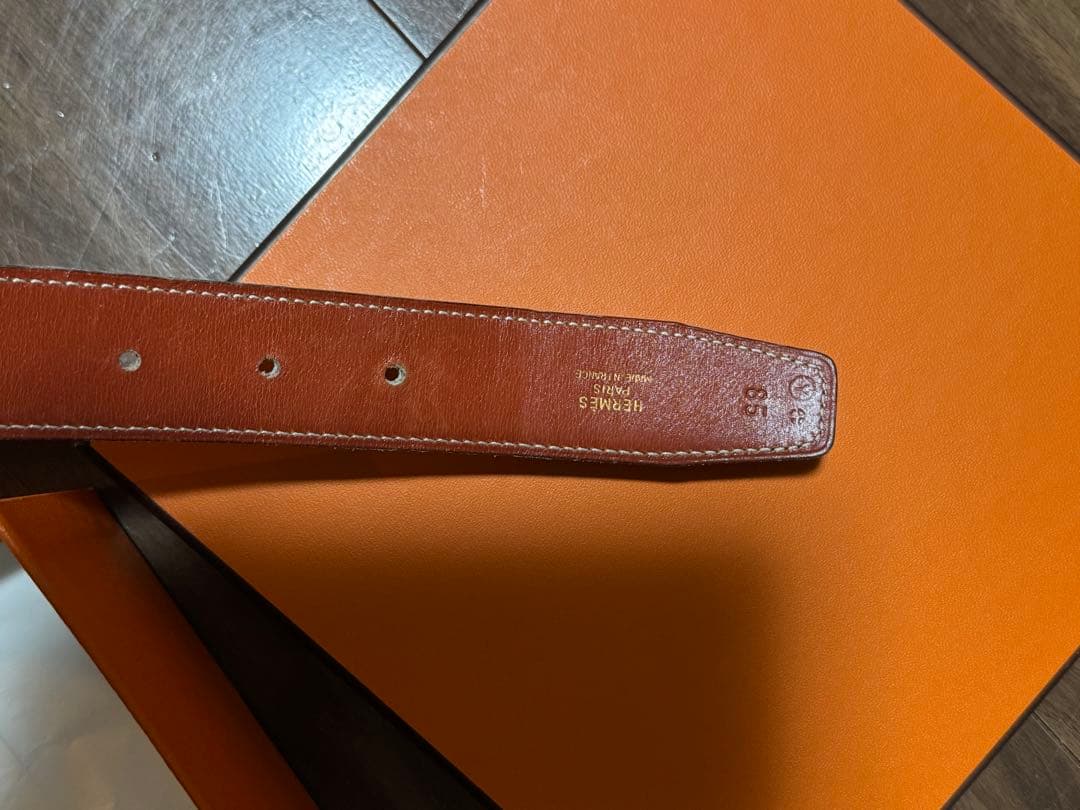 エルメス ベルト 金色バックル