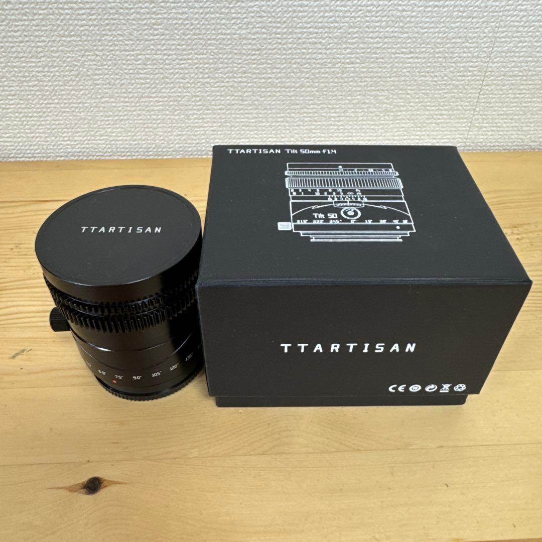 TTARTISAN Tilt 50mm F1.4 レンズ