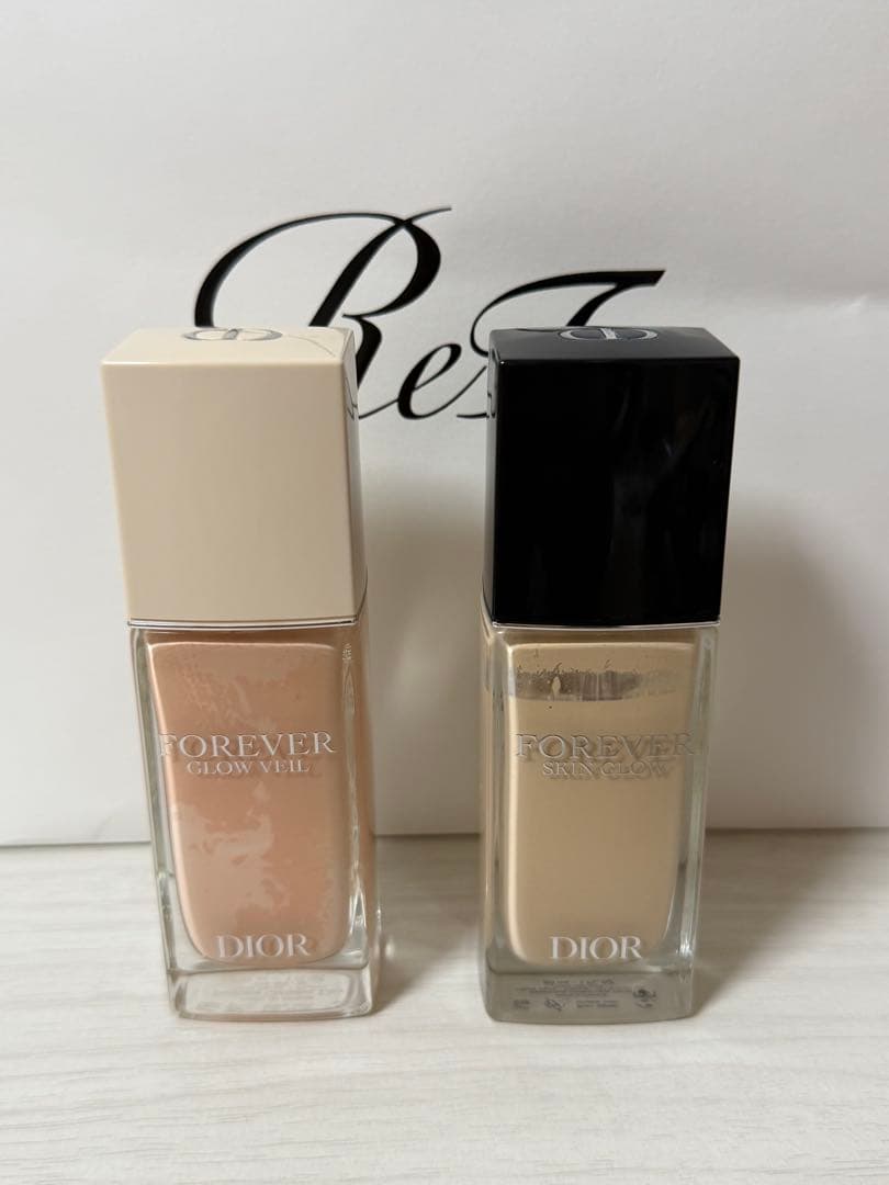 ディオールスキン フォーエヴァー フルイドグロウ／0N ファンデ　　下地セット