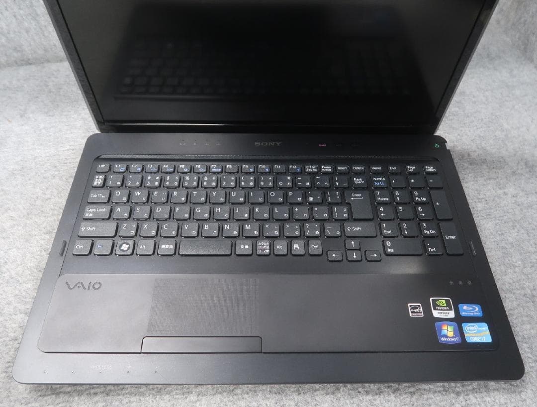 Windowsノート本体 VAIO VPCF248FJ/B Corei7 16.4 FHD 8GB SSD