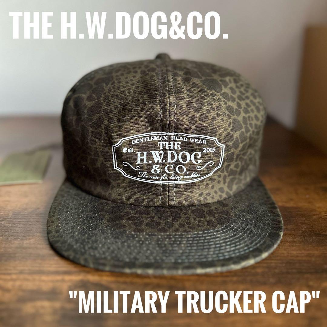帽子 THE H.W.DOG&CO. MILITARY TRUCKER CAP