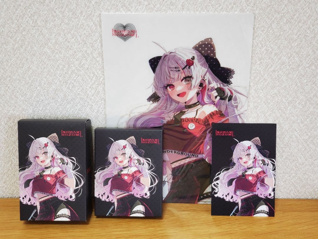 [新品・未開封]石神のぞみ ONKYOコラボイヤホン フルセット[にじさんじ]