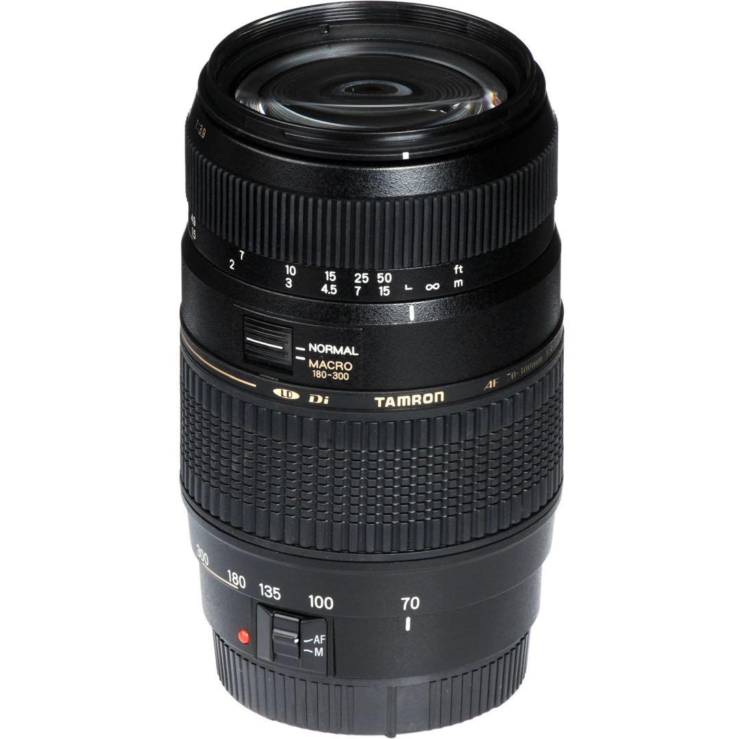 定価5万弱！タムロン 望遠レンズ Canon対応AF70-300mm 一眼カメラ