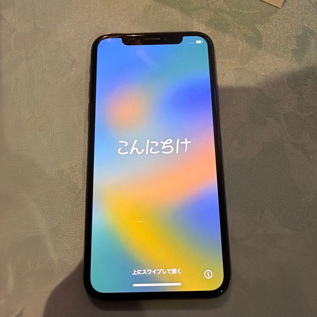 iPhone X スペースグレイ 本体　256GB
