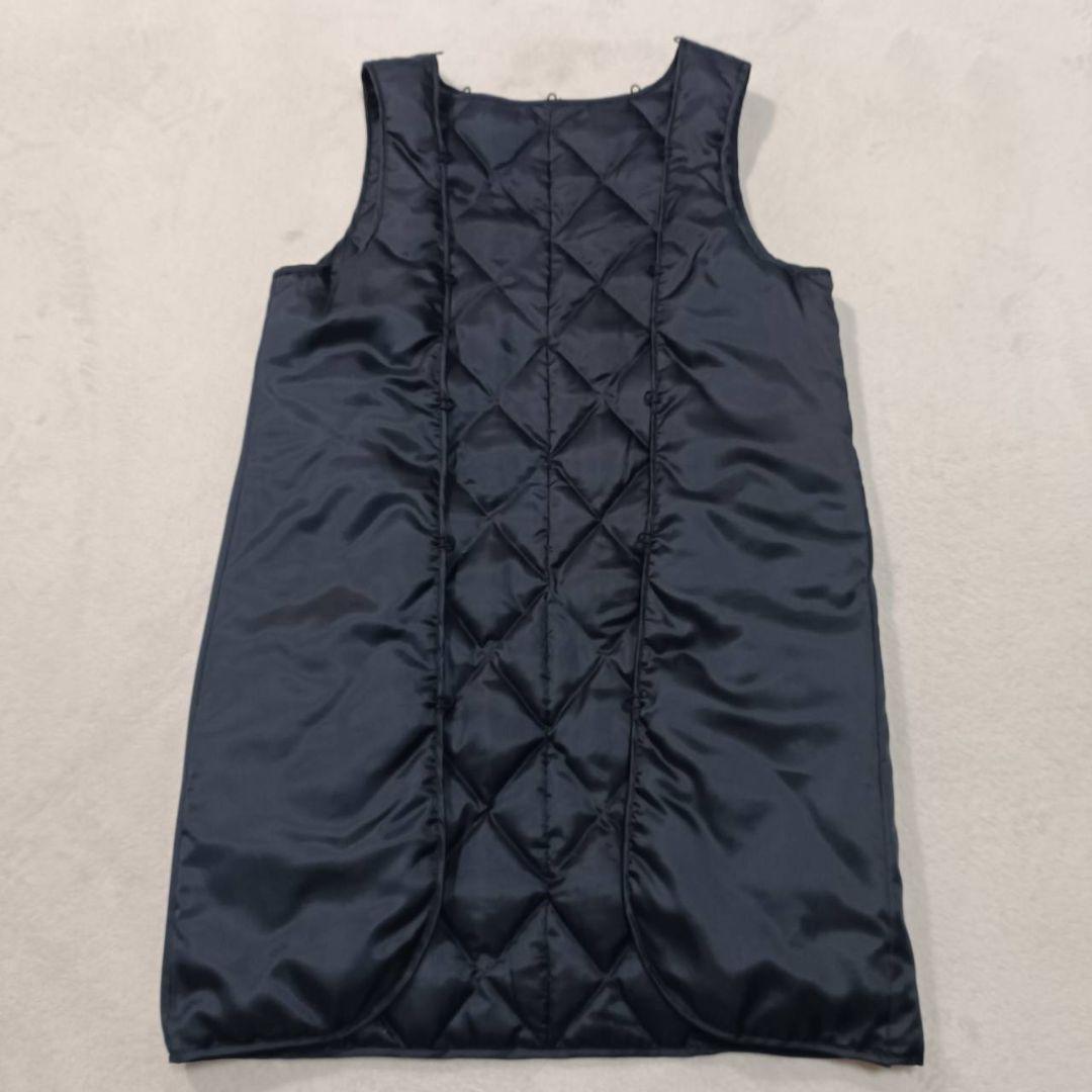 【美品】セオリーリュクス 毛100% ダッフルコート ネイビー ダウンライナー付