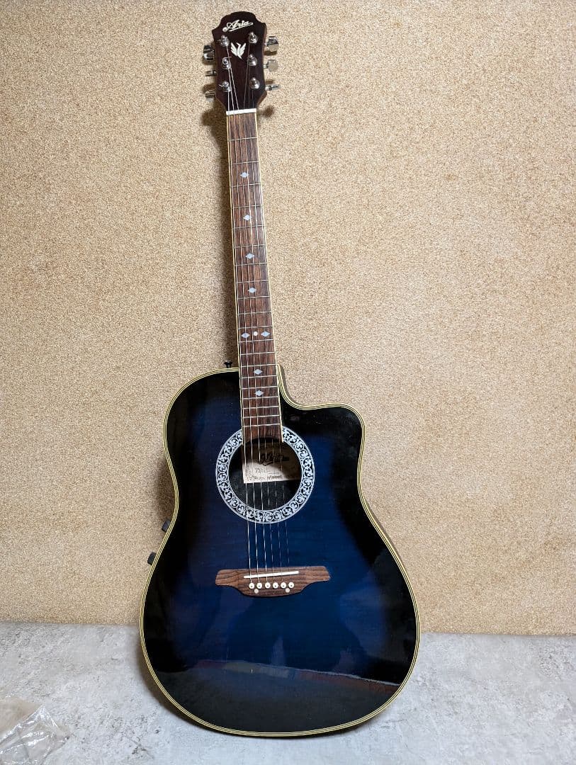 弾き語りなら！ARIA エレアコ AMB35BLS 音出良好　アコギもOK！