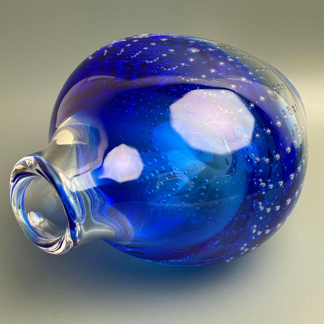 北欧 KOSTA BODA コスタボダ ヨーラン・ヴァルフ 花瓶 18.5cm